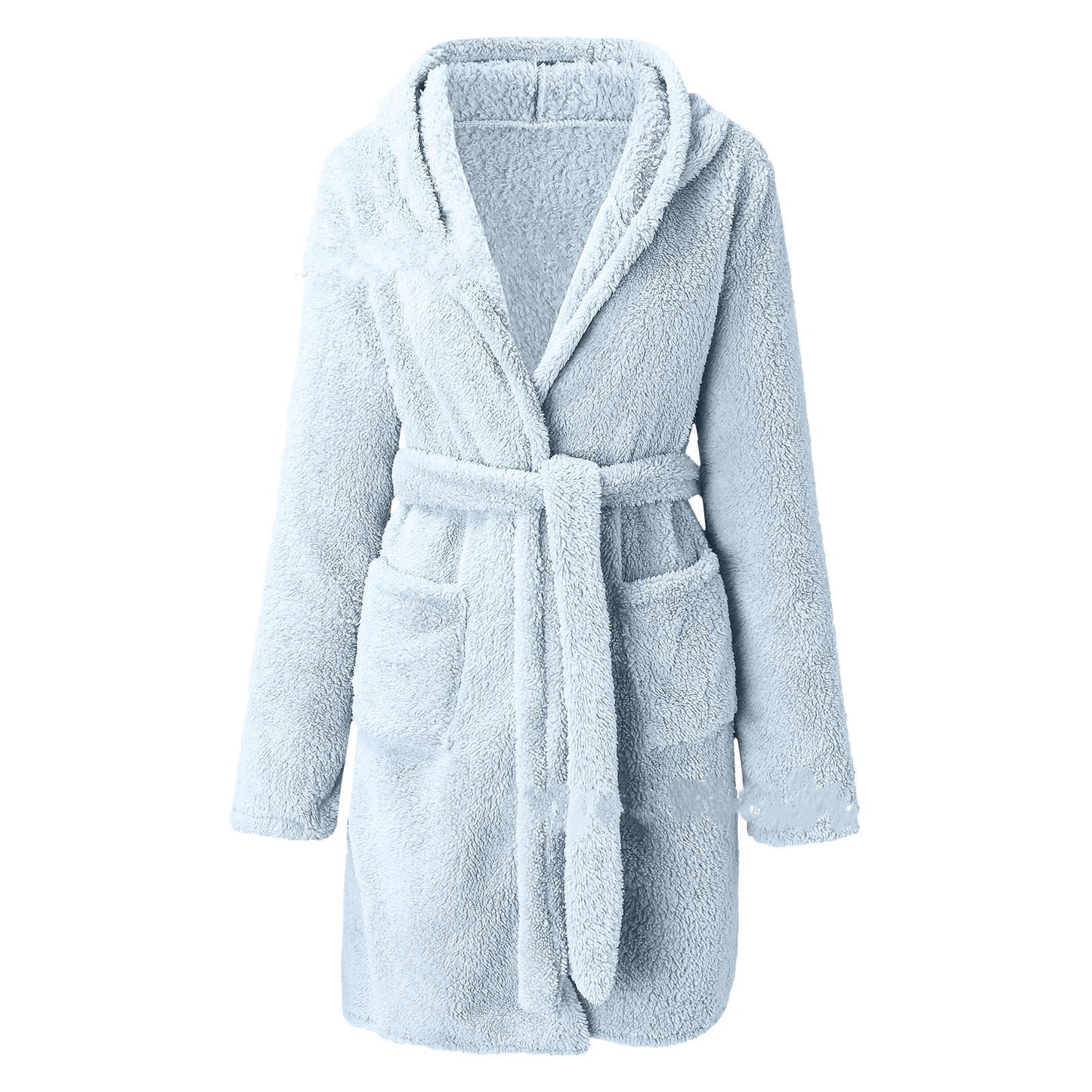 Hooded Cozy Bathrobe