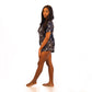 Women's Two Piece Night Star Moon Print Pajama Set