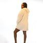 3 Piece Soft Warm Long Sleeve Hoodie Shorts and Vest Pajama Set