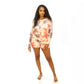 2 Piece Tie Dye Loose Casual Short Set