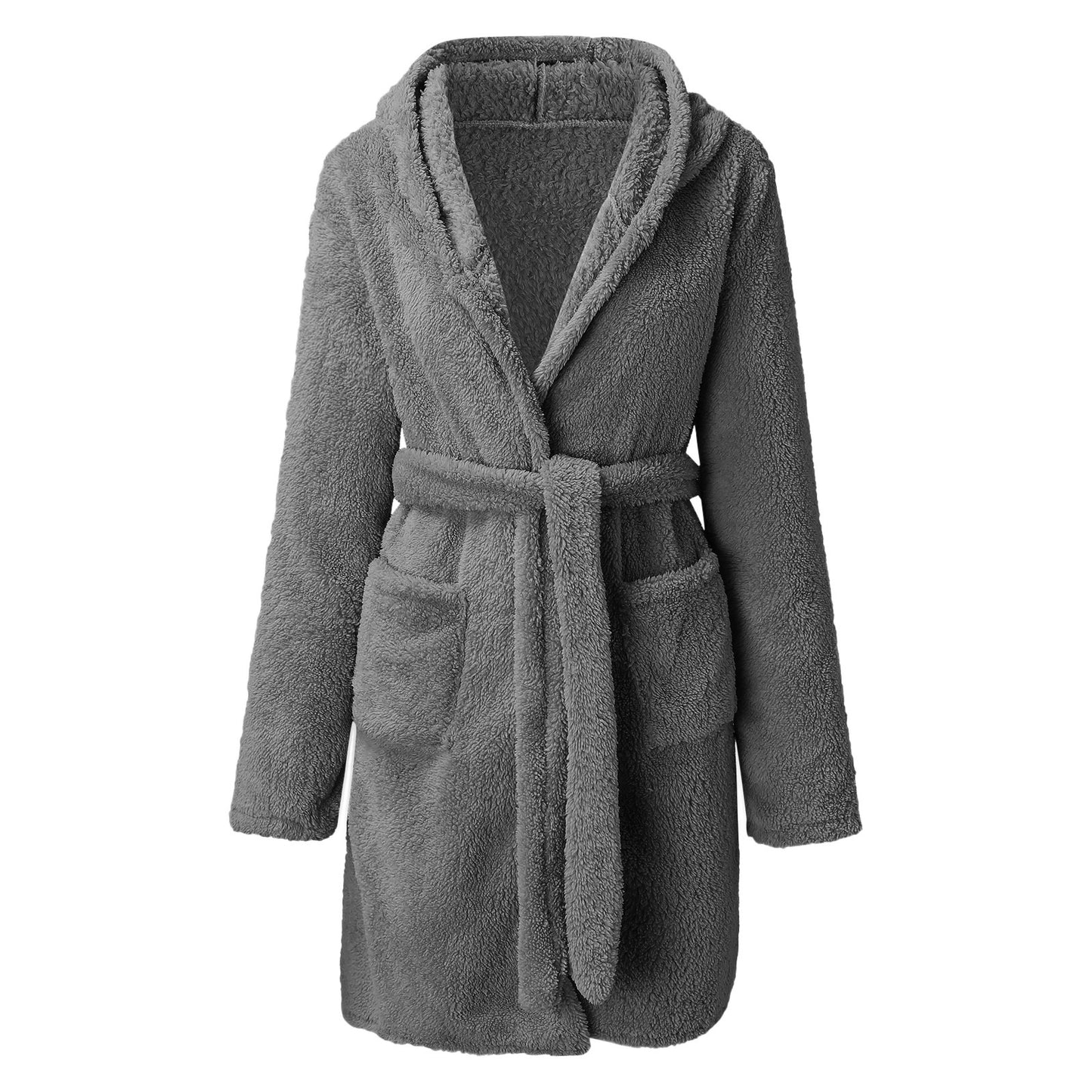 Hooded Cozy Bathrobe