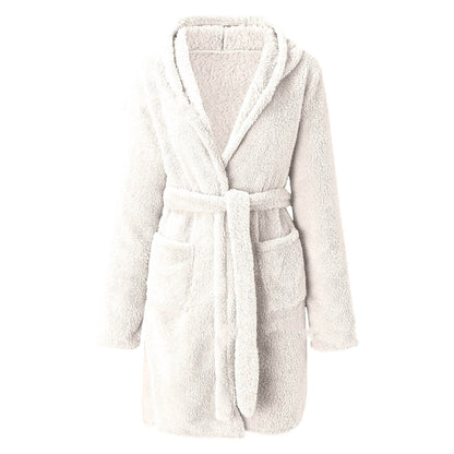 Hooded Cozy Bathrobe